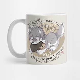 Hug a Hedgehog Mug